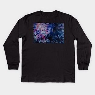 Beautiful Abstract Colors Kids Long Sleeve T-Shirt